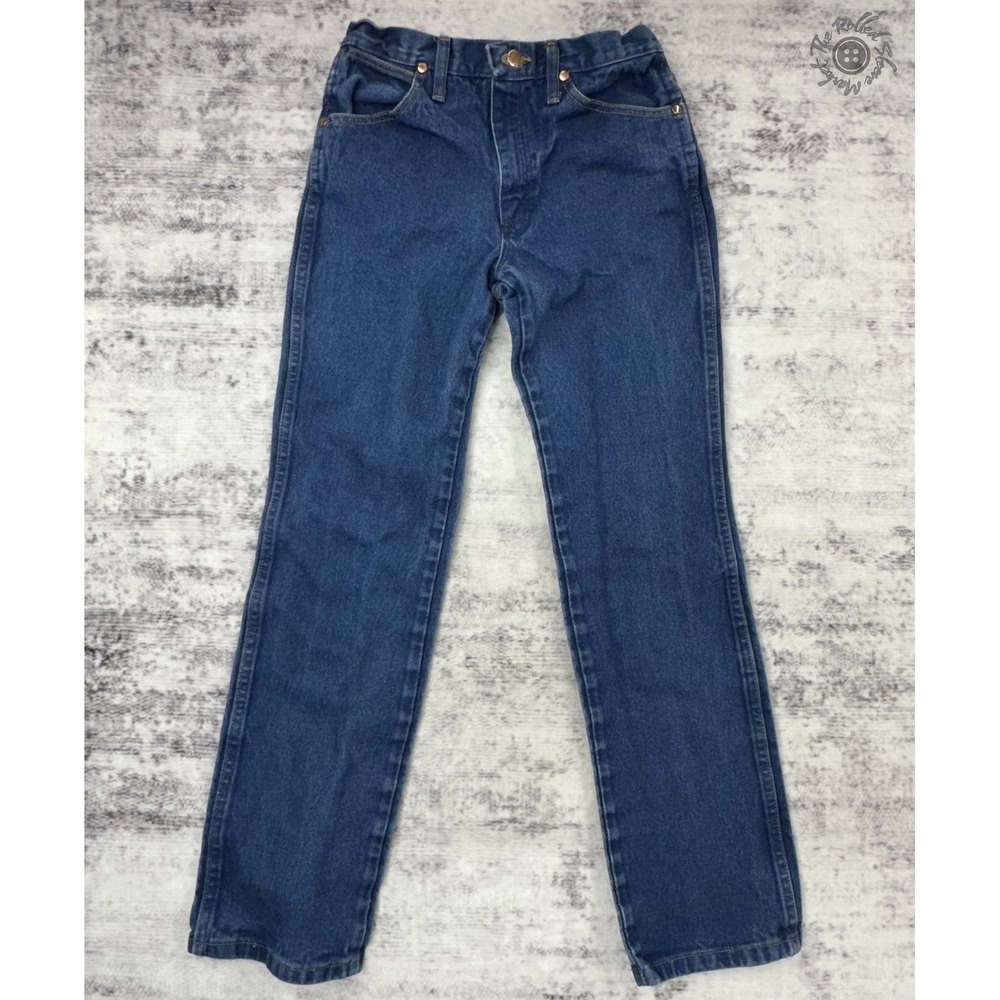 Vintage Wrangler 936PWD Cowboy Cut Slim Fit Jeans Men's 28x32 Blue 90s Nicaragua